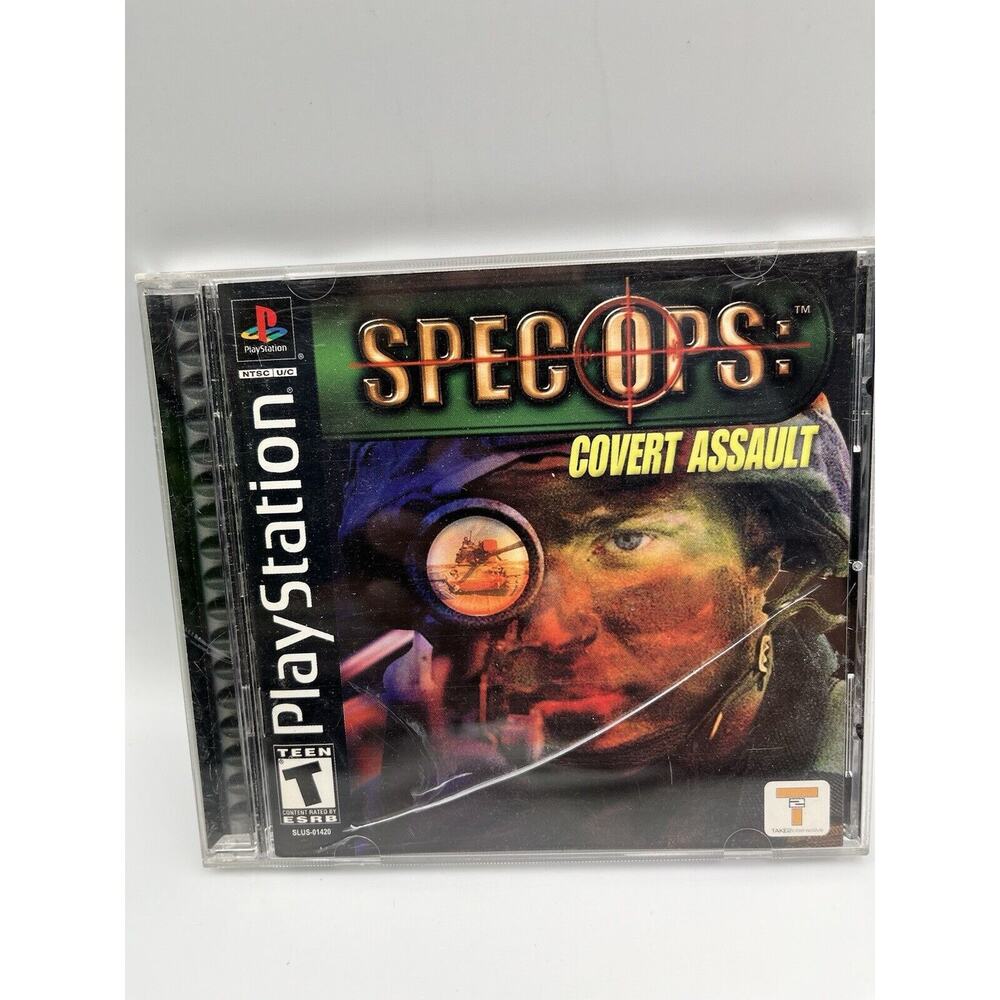 Spec Ops: Covert Assault (PlayStation PS1) CIB COMPLETE & TESTED